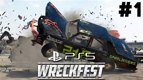 WRECKFEST (PS5) Career Mode Part 1 - YouTube