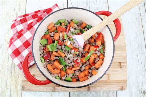 Best Jamaican Beef And Rice - Easy Dinner Recipe - Two Lucky Spoons