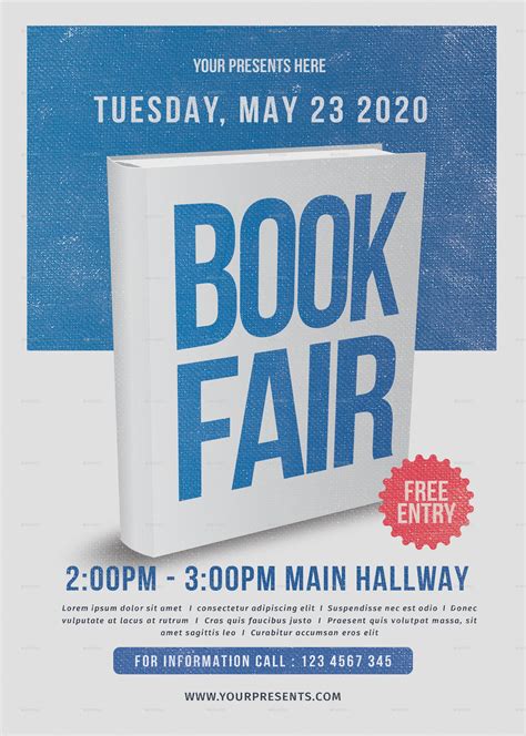 Book Fair Flyer by lilynthesweetpea | GraphicRiver