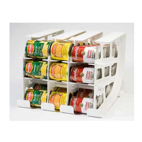 FIFO - Can Tracker - Shelf Can Rotator - Pantry Tin Can Food Storage Rotation System - Walmart.com