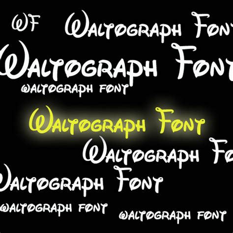 Waltograph Font by lovelielife on DeviantArt