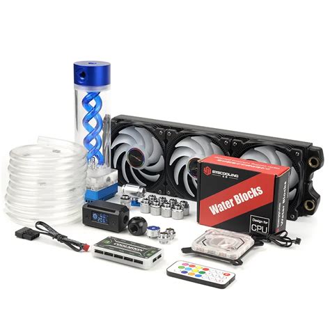 Syscooling Pc Water Cooling Kit 360mm Radiator Diy Liquid Cooling Soft ...