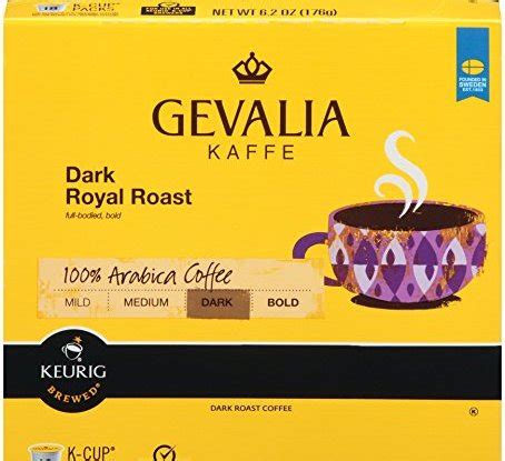 Gevalia Dark Royal Roast K-Cup Packs – 18 count