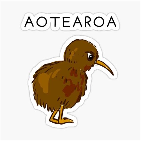 "Greetings from Aotearoa" Sticker for Sale by FedSherDesign | Redbubble