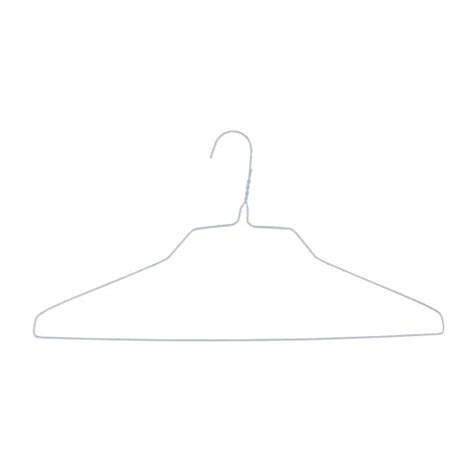 18" 14.5G (WHITE)Shirt Laundry Hangers (Box of 500) – 3 Hanger Supply ...