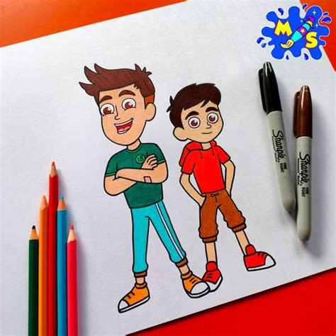 Chikoo Aur Bunty | Character drawing, Easy cartoon drawings, Drawing challenge