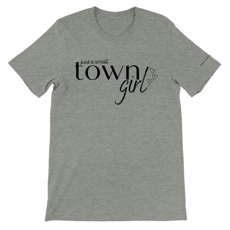 Small Town Girls Song Lyrics Memories Journey Premium Unisex - Etsy