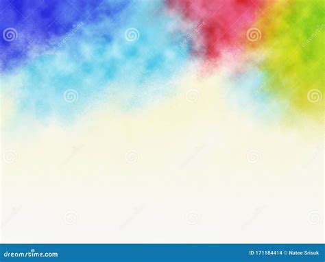 Holi Festival Background Design of Colorful Splashing with Copy Space ...