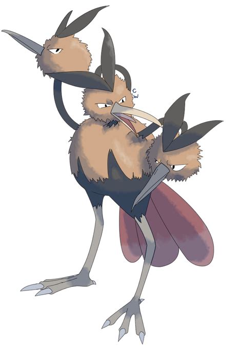 Dodrio by CherubimonX on DeviantArt