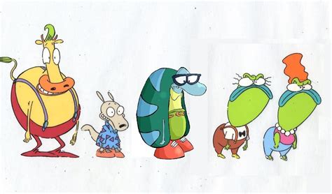 Rocko's modern life, Rocko's modern life characters, 90s cartoons