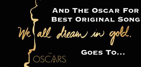 AND THE OSCAR FOR BEST ORIGINAL SONG GOES TO… – Paul's Trip to the Movies