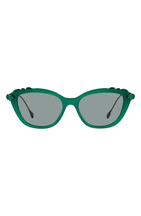 Women's Green Cat-Eye Sunglasses | Nordstrom