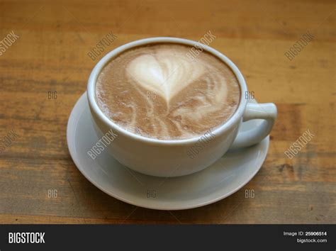 Latte "latte Art" Foam Image & Photo (Free Trial) | Bigstock