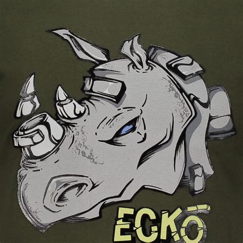 Camiseta Ecko Rhino Logo Masculina - Verde | Zattini