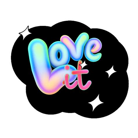 Awesome Love It Sticker by V5MT for iOS & Android | GIPHY