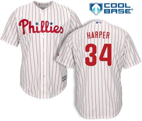 Bryce Harper Jersey (Phillies) & T-Shirts S-3XL 4XL 5XL 6XL XLT-5XLT