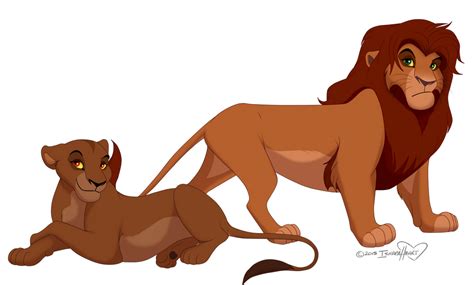 Kiara and Kovu's Cubs (My Version) by IsharaHeart on DeviantArt