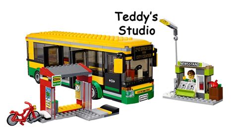 Lego City Set 60154 Bus Station Speed Build - YouTube