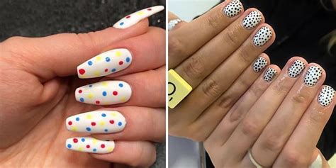 20 Playful Polka Dot Nail Art Design Examples – SORTRA