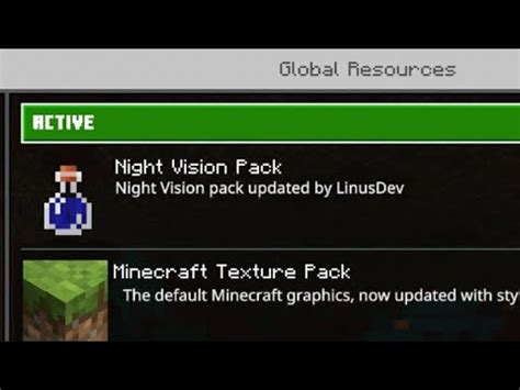 Minecrft Full Bright Texture Pack (bedrock) - YouTube