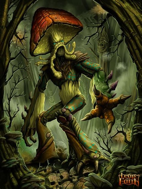 Fungus Monster Advanced | Plant monster, Creature art, Forest creatures