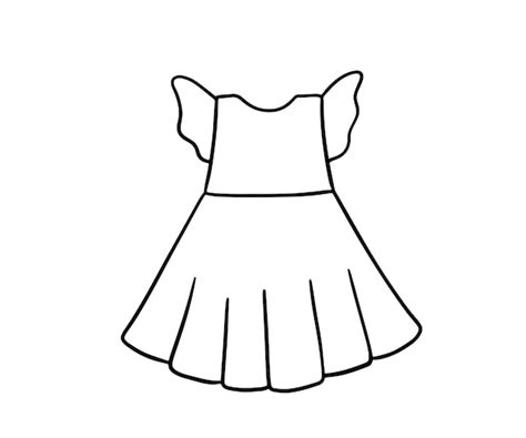 Top more than 77 cute dress sketches - seven.edu.vn