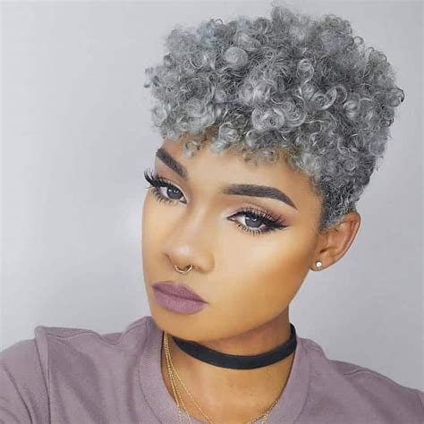 Grey Curly Hair - 15 Beautiful Styles to Rock On