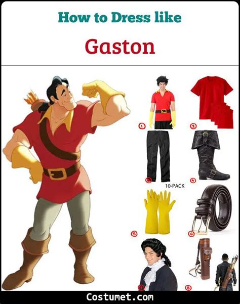 Gaston (Beauty and the Beast) Costume for Halloween