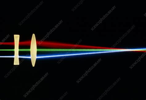 Light refraction by lenses - Stock Image - A205/0005 - Science Photo ...