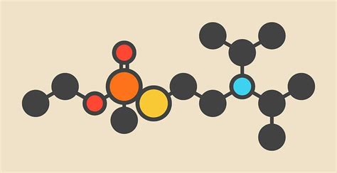 Vx Nerve Agent Molecule Photograph by Molekuul