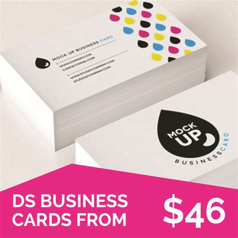 Standard Double Sided Business Cards - Virtual Print