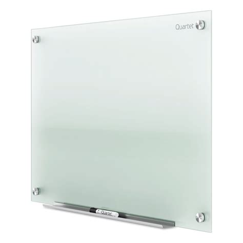 QRTG9648F Quartet® Infinity Frosted Glass Marker Board - Zuma