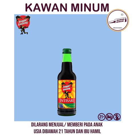 Jual INTISARI Anggur Ginseng 275mL | Shopee Indonesia