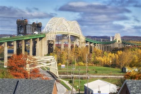 international bridge, sault ste. marie, michigan | The Sault… | Flickr