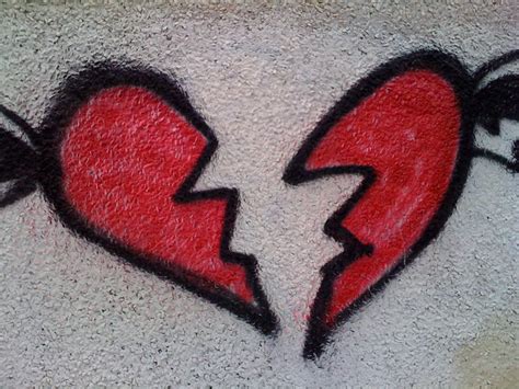 broken heart graffiti detail | Flickr - Photo Sharing!