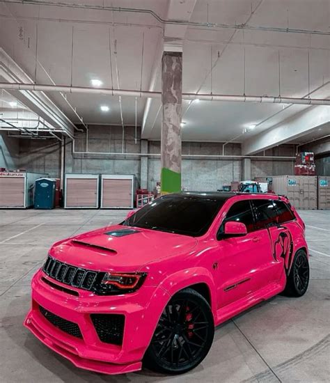 Pink Wide Body Hawk 🩷 in 2024 | Srt jeep, Sport cars, Tuner cars