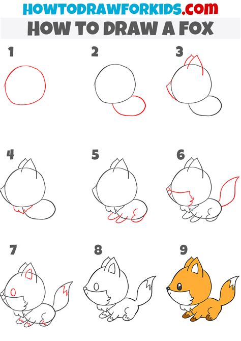 how to draw a fox step by step Step roblox draw noob drawing ...