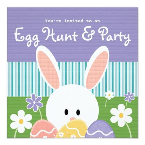 Easter Egg Hunt Invitations | Zazzle.com