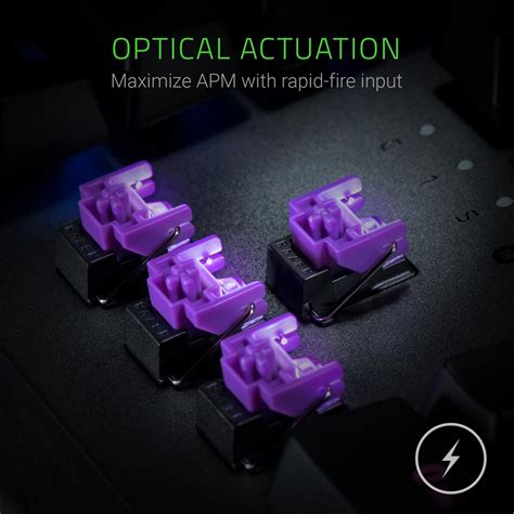 Razer Huntsman Elite Gaming Keyboard: Fastest Keyboard Switches Ever - Clicky Optical Switches ...