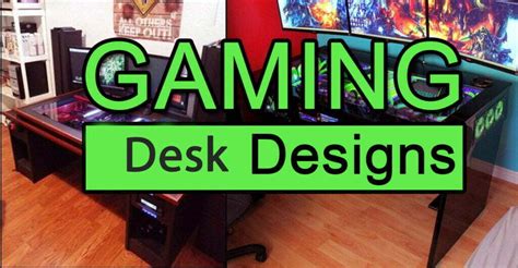 Gaming Desk Design Ideas | Construction Point Blog