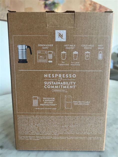 Nespresso Aeroccino 4, TV & Home Appliances, Kitchen Appliances, Coffee ...