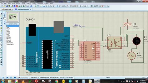 Opto-Isolator and Triac to Arduino Simulation - Proteus Simulation Tutorial # 15 - YouTube