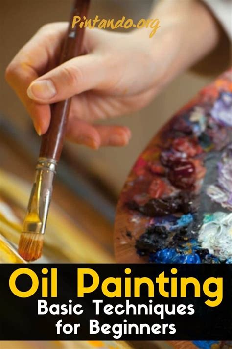 Oil Painting for Beginners - Basic Techniques + Step by Step Demonstration - Pintando.org