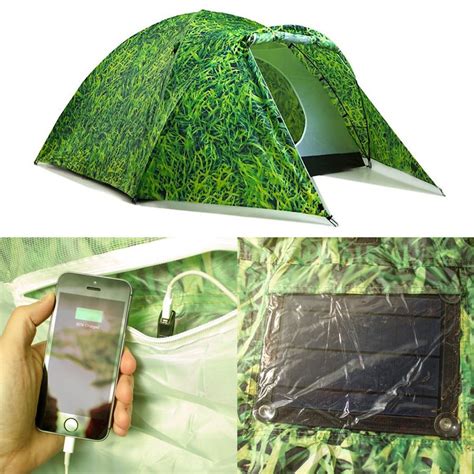 Bang Bang Solar-Powered Tents now exist. These fun and innovative 4 person camping tents have ...