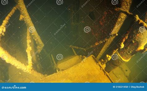 Wreck Inside View Underwater in Truk Lagoon. Stock Footage - Video of ...