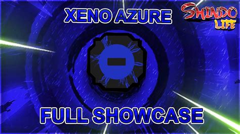 Xeno Dokei Azure Bloodline Full Showcase Shindo Life | Rellgames - YouTube