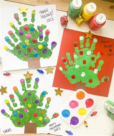 Homemade Christmas Card Ideas To Do With Kids Brisbane Kids | atelier ...