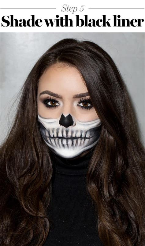 Step By Step Skeleton Makeup Tutorial | Saubhaya Makeup