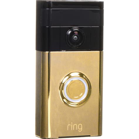 Ring Ring Video Doorbell (Polished Brass) 88RG001FC000 B&H Photo