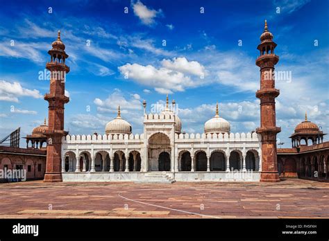 Moti Masjid Pearl Mosque, Bhopal, India Stock Photo - Alamy